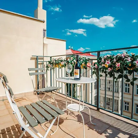 Lägenhetshotell Retreat Prag
